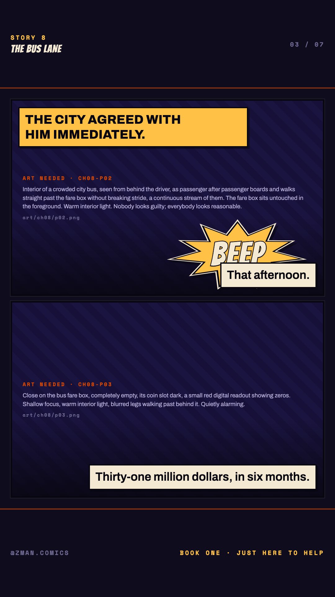 THE BUS LANE page 3