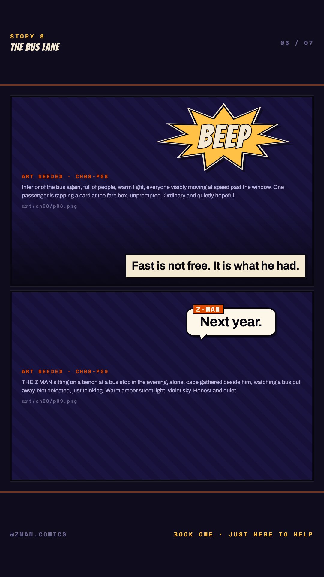 THE BUS LANE page 6