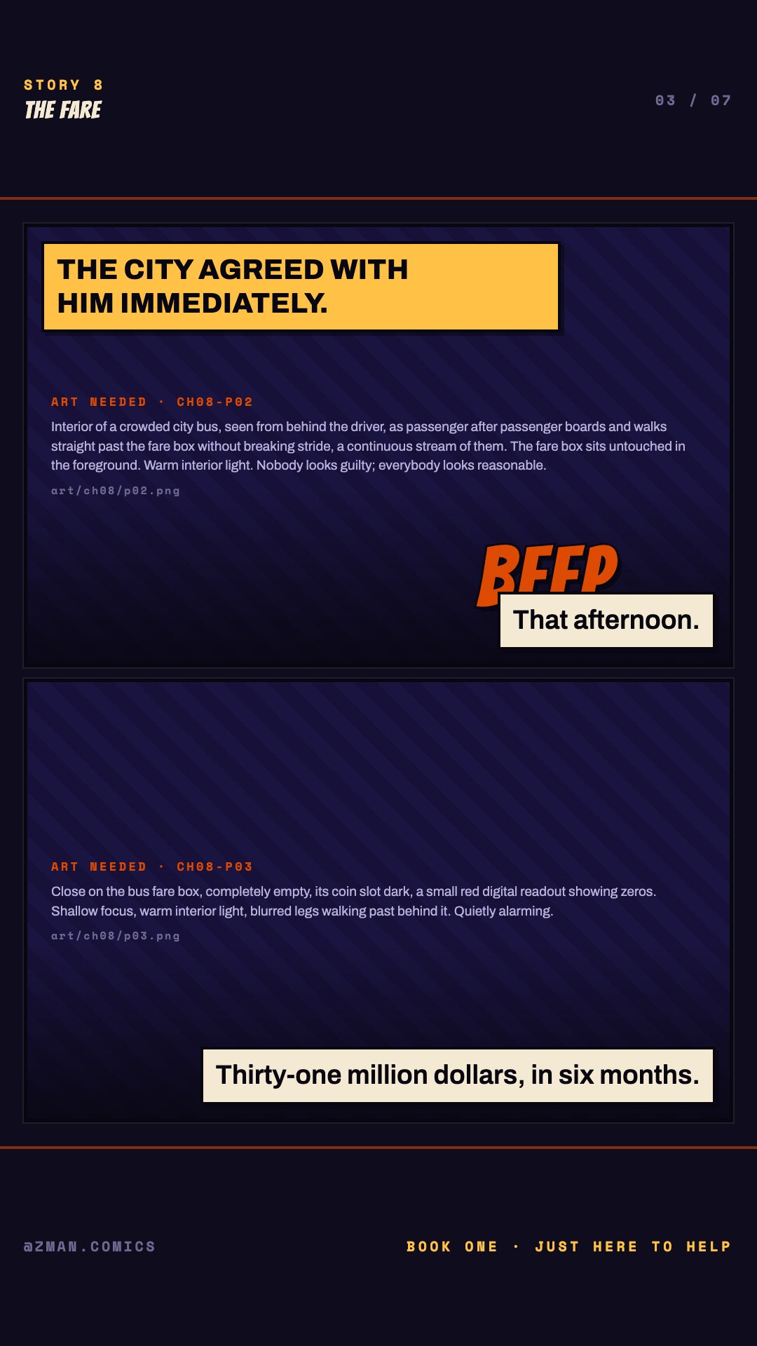 THE FARE page 3