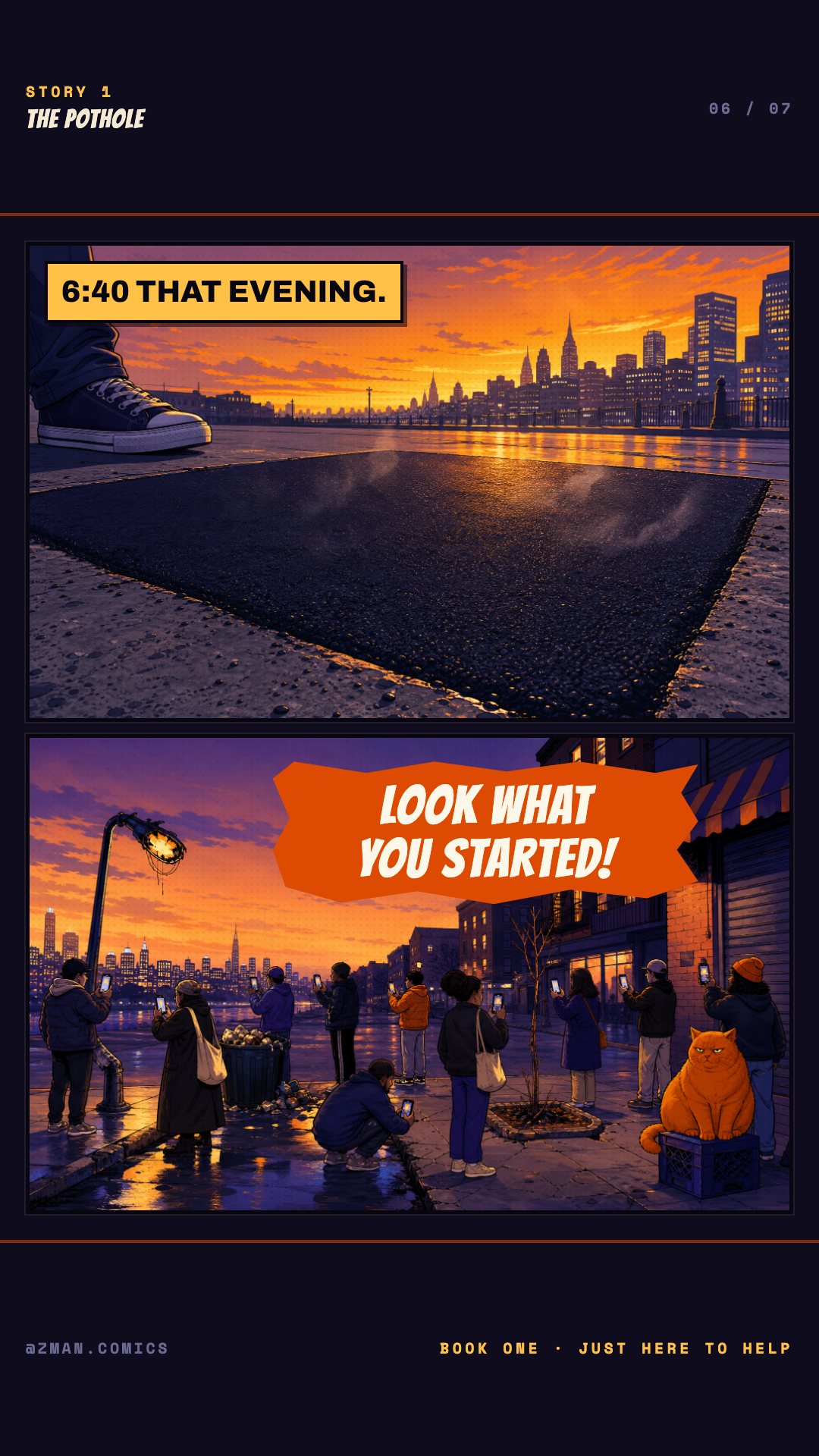 THE POTHOLE page 6