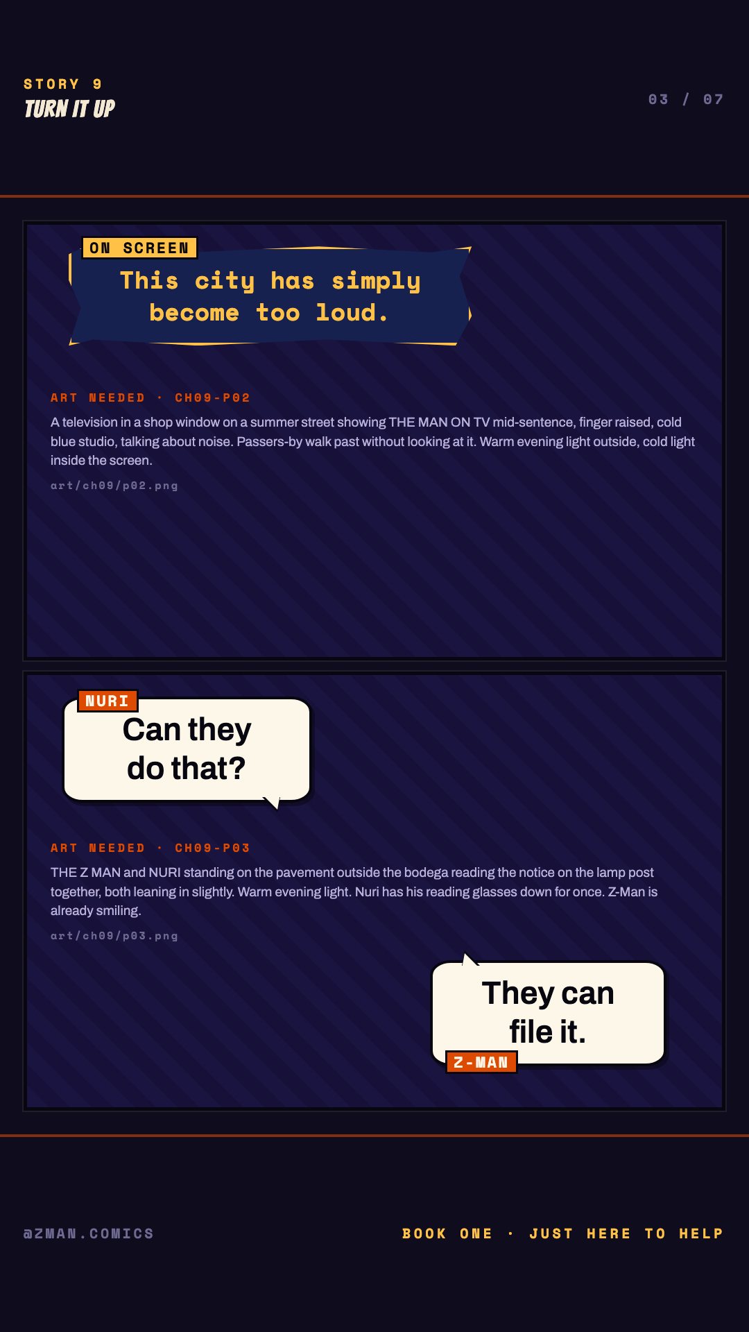 TURN IT UP page 3