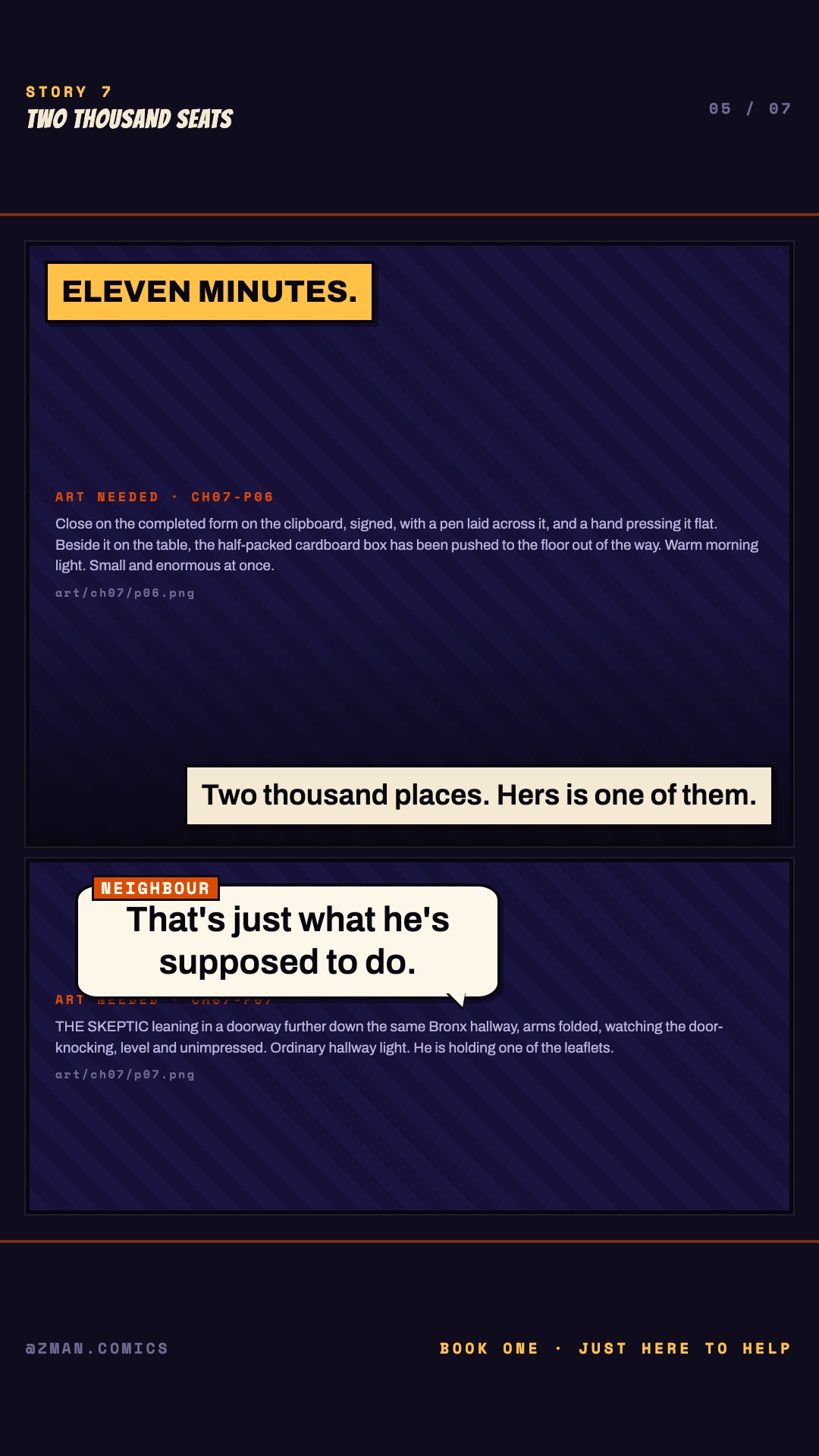TWO THOUSAND SEATS page 5
